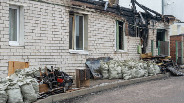 Professional Fire Damage Removal technician working in Snoqualmie, WA